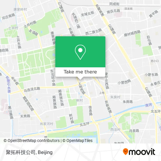 聚拓科技公司 map