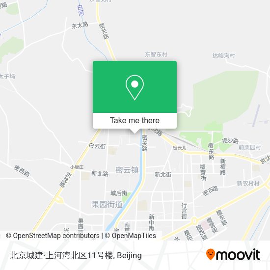 北京城建·上河湾北区11号楼 map