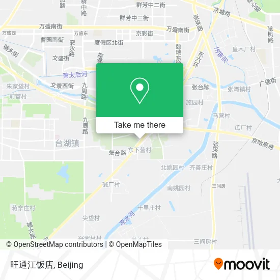 旺通江饭店 map
