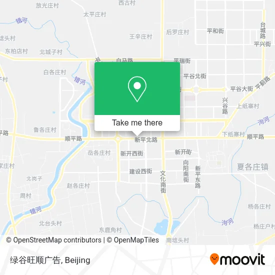 绿谷旺顺广告 map