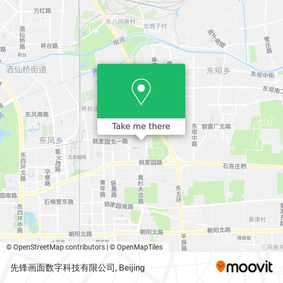 先锋画面数字科技有限公司 map