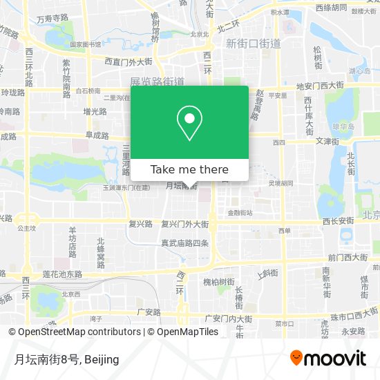 月坛南街8号 map