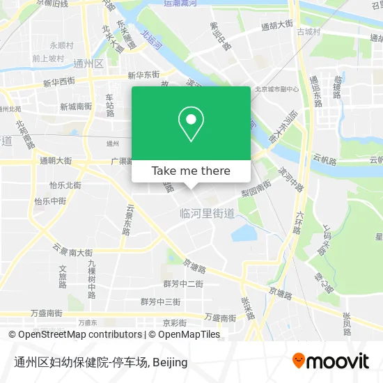 通州区妇幼保健院-停车场 map