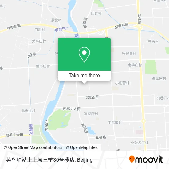 菜鸟驿站上上城三季30号楼店 map