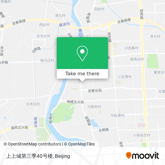 上上城第三季40号楼 map