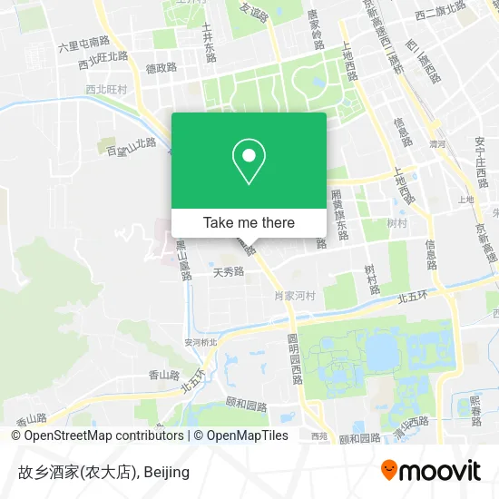 故乡酒家(农大店) map
