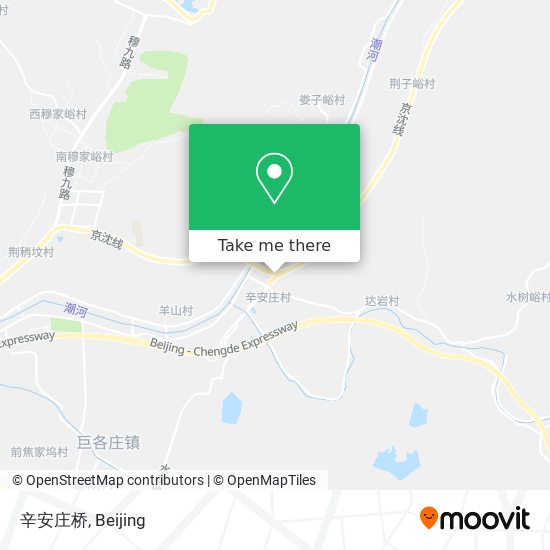辛安庄桥 map