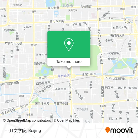 十月文学院 map