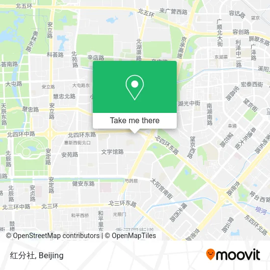 红分社 map