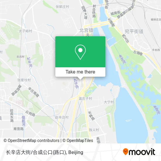长辛店大街/合成公口(路口) map