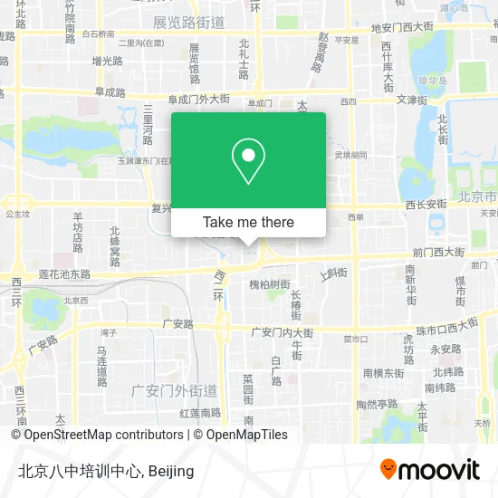 北京八中培训中心 map