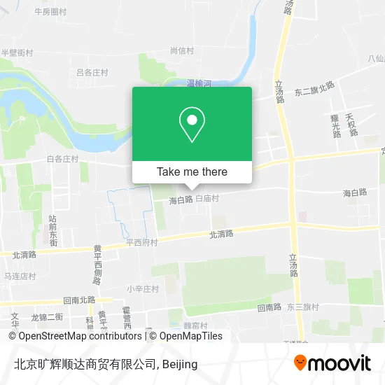 北京旷辉顺达商贸有限公司 map