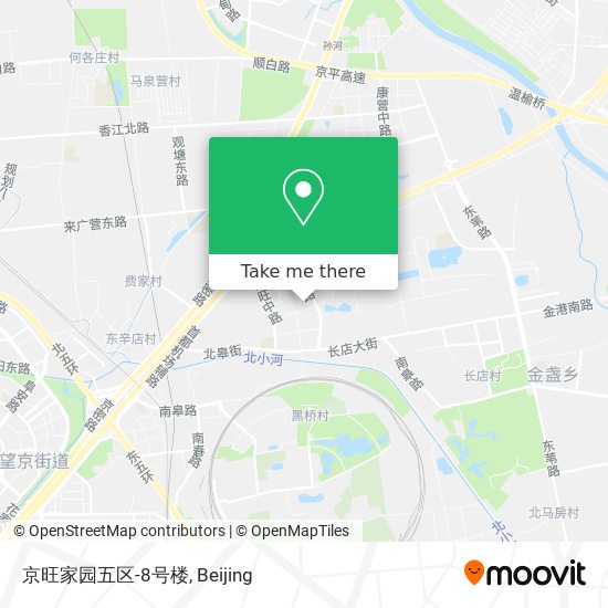 京旺家园五区-8号楼 map