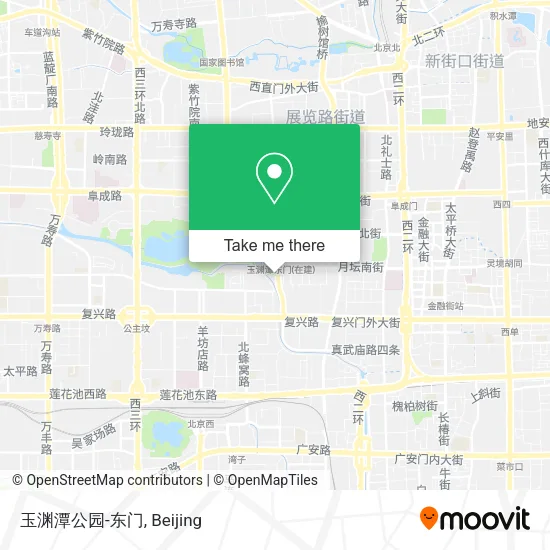 玉渊潭公园-东门 map
