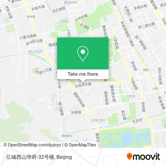 亿城西山华府-32号楼 map