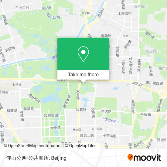 仰山公园-公共厕所 map