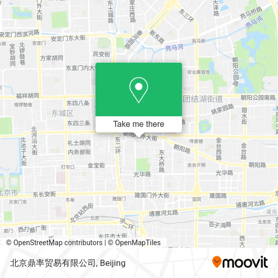 北京鼎率贸易有限公司 map