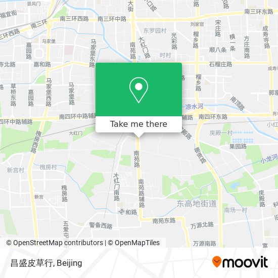 昌盛皮草行 map