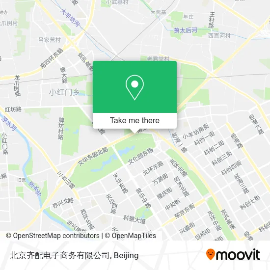北京齐配电子商务有限公司 map