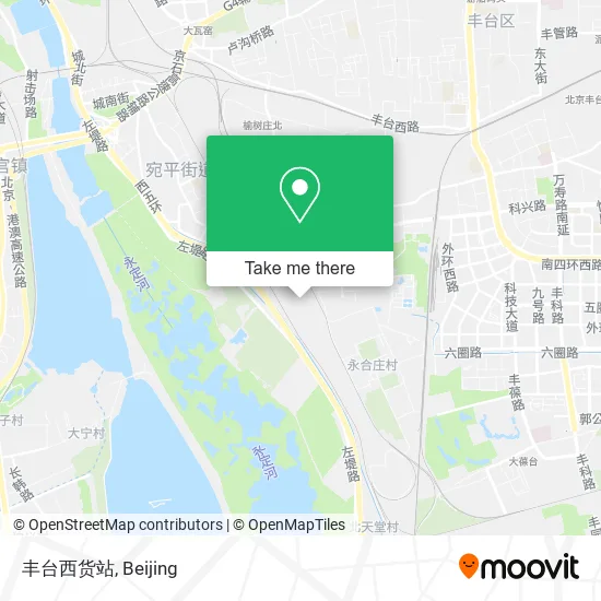 丰台西货站 map