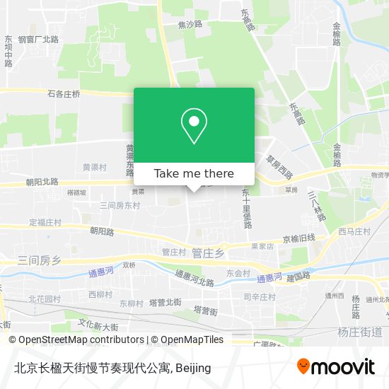 北京长楹天街慢节奏现代公寓 map