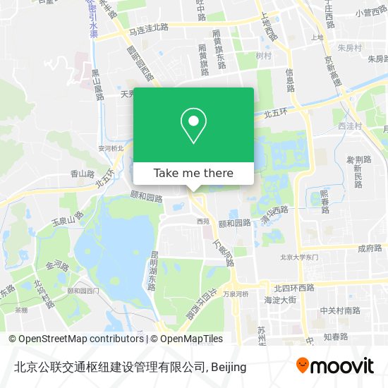 北京公联交通枢纽建设管理有限公司 map