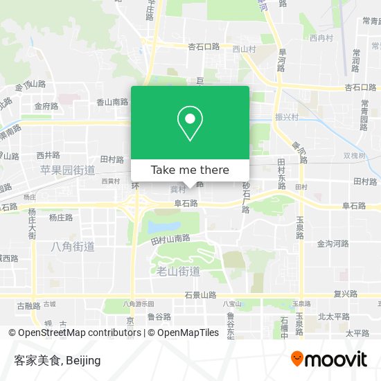 客家美食 map