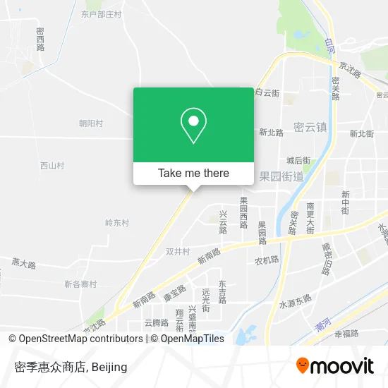 密季惠众商店 map