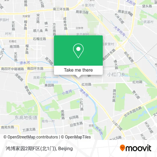 鸿博家园2期F区(北1门) map