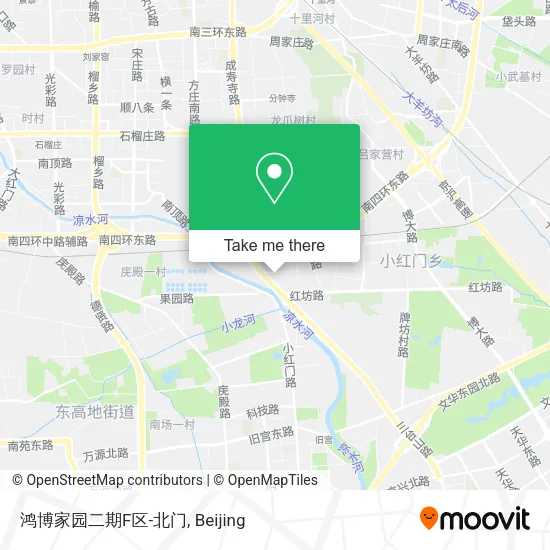 鸿博家园二期F区-北门 map