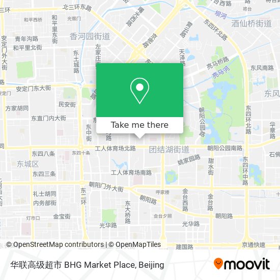 华联高级超市 BHG Market Place map