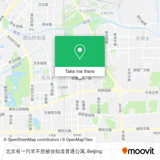 北京有一只羊不想被你知道普通公寓 map