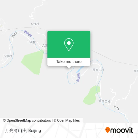 月亮湾山庄 map