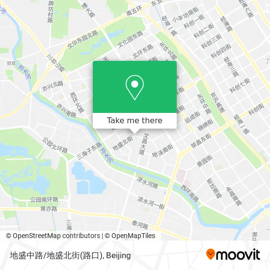 地盛中路/地盛北街(路口) map