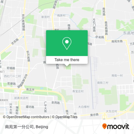 南苑第一分公司 map