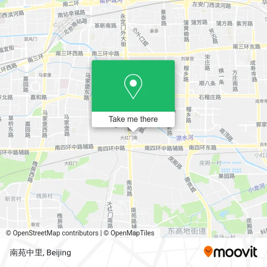 南苑中里 map