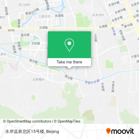 水岸温泉北区15号楼 map