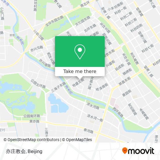亦庄教会 map