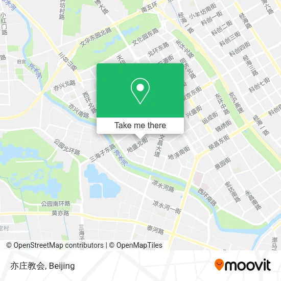 亦庄教会 map