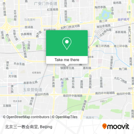 北京三一教会南堂 map