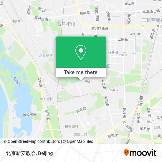 北京新安教会 map