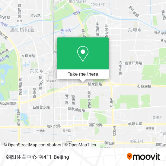 朝阳体育中心-南4门 map