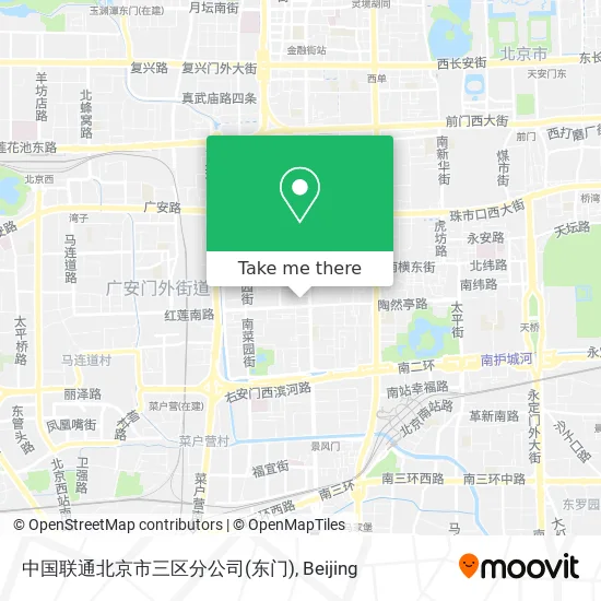 中国联通北京市三区分公司(东门) map