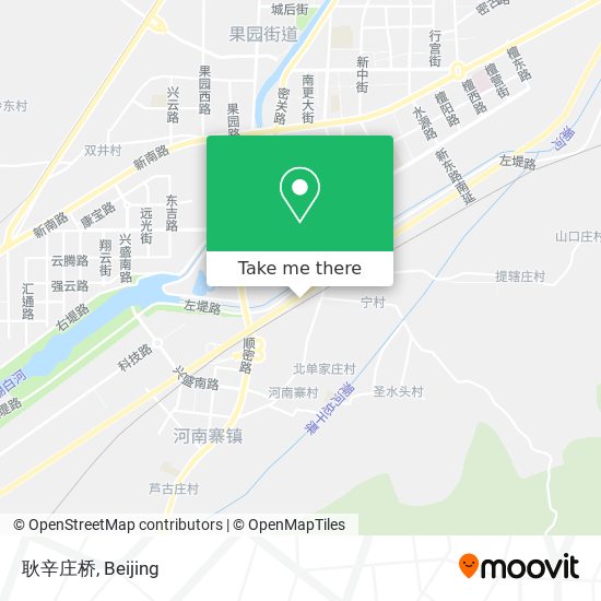耿辛庄桥 map