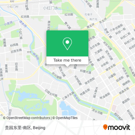 贵园东里-南区 map