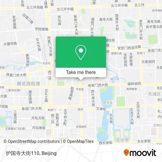 护国寺大街110 map