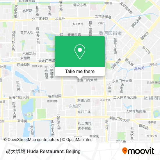 胡大饭馆 Huda Restaurant map
