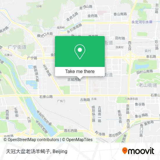 天冠大盆老汤羊蝎子 map