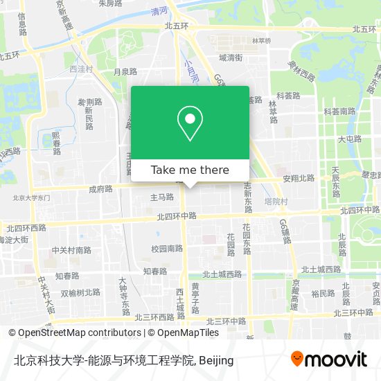 北京科技大学-能源与环境工程学院 map