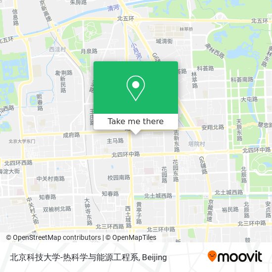 北京科技大学-热科学与能源工程系 map